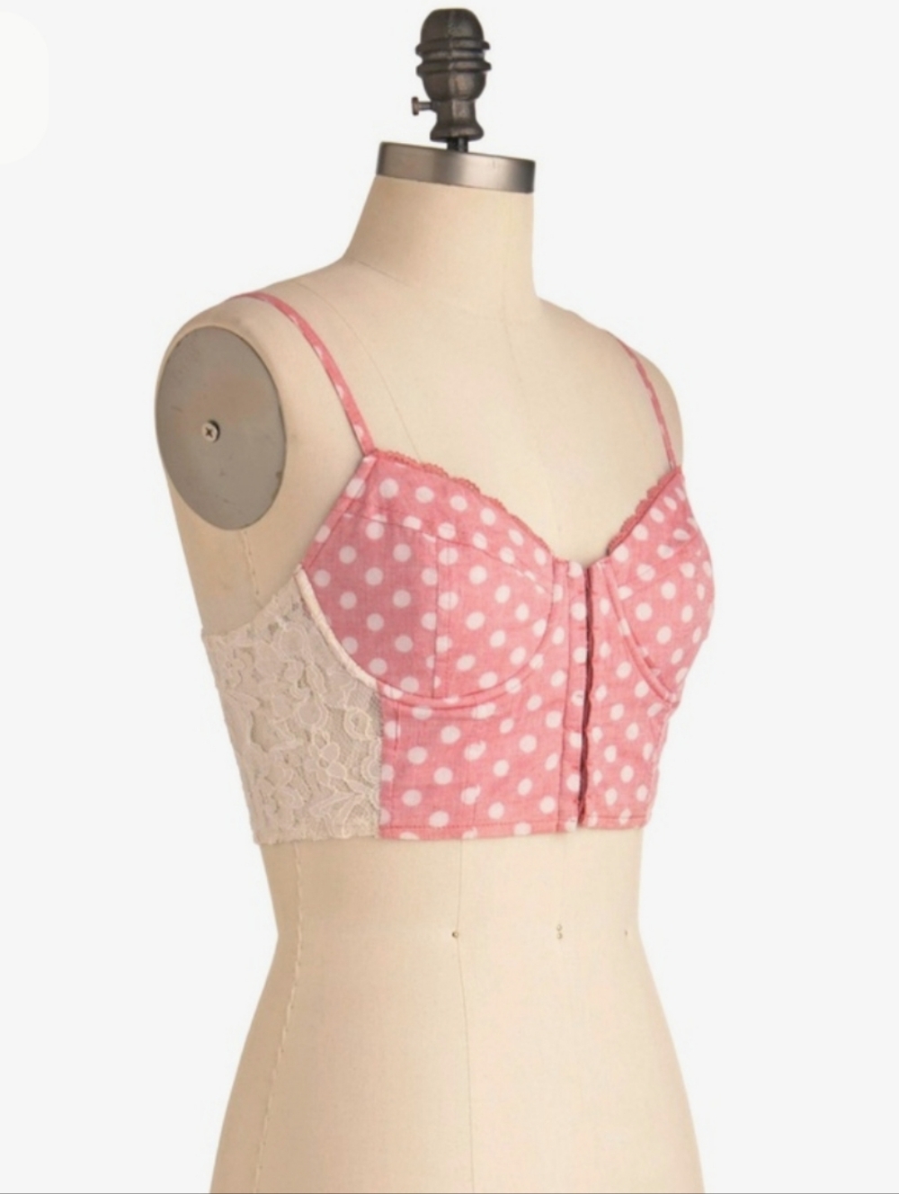 Modcloth Soda Punk Bustier Top